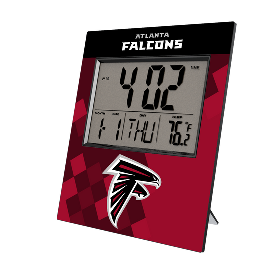 Atlanta Falcons Color Block Wall Clock-0