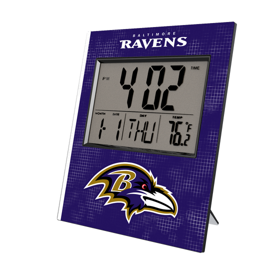 Baltimore Ravens Hatch Wall Clock-0