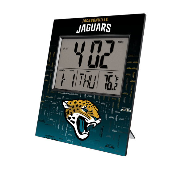 Jacksonville Jaguars Quadtile Wall Clock-0