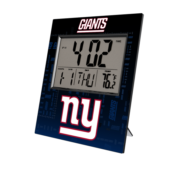 New York Giants Quadtile Wall Clock-0