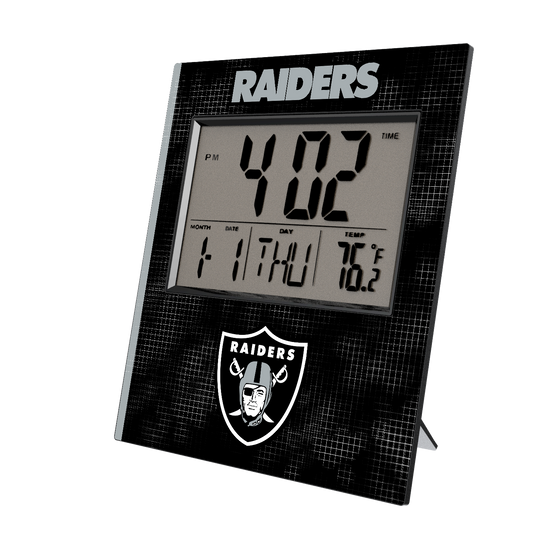 Las Vegas Raiders Hatch Wall Clock-0