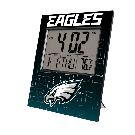 Philadelphia Eagles Quadtile Wall Clock-0