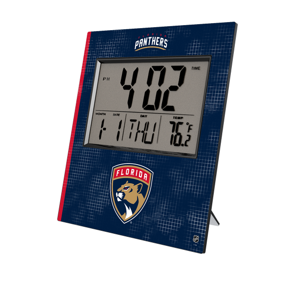 Florida Panthers Hatch Wall Clock-0