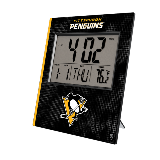 Pittsburgh Penguins Hatch Wall Clock-0