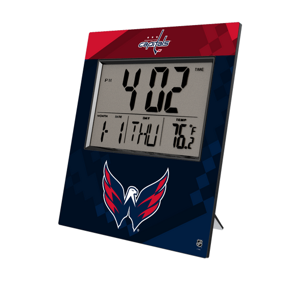 Washington Capitals Color Block Wall Clock-0