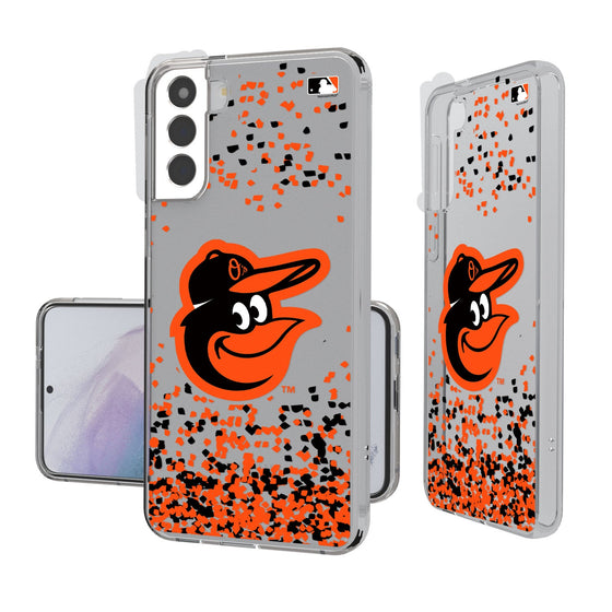 Baltimore Orioles Confetti Clear Case - 757 Sports Collectibles