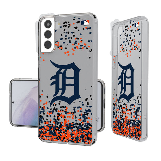 Detroit Tigers Confetti Clear Case - 757 Sports Collectibles