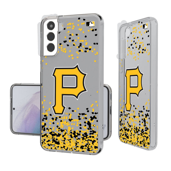 Pittsburgh Pirates Confetti Clear Case - 757 Sports Collectibles