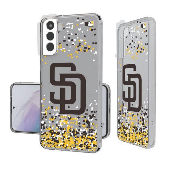 San Diego Padres Confetti Clear Case - 757 Sports Collectibles