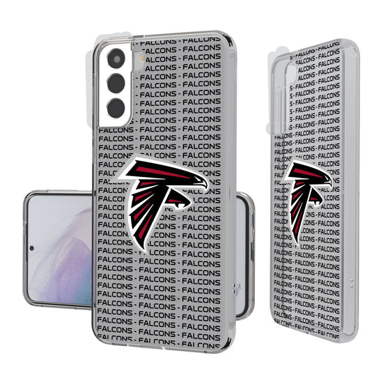 Atlanta Falcons Blackletter Clear Case - 757 Sports Collectibles