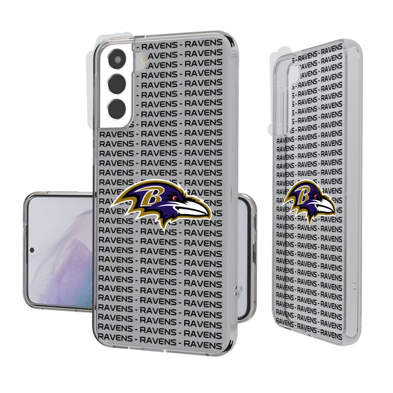 Baltimore Ravens Blackletter Clear Case - 757 Sports Collectibles