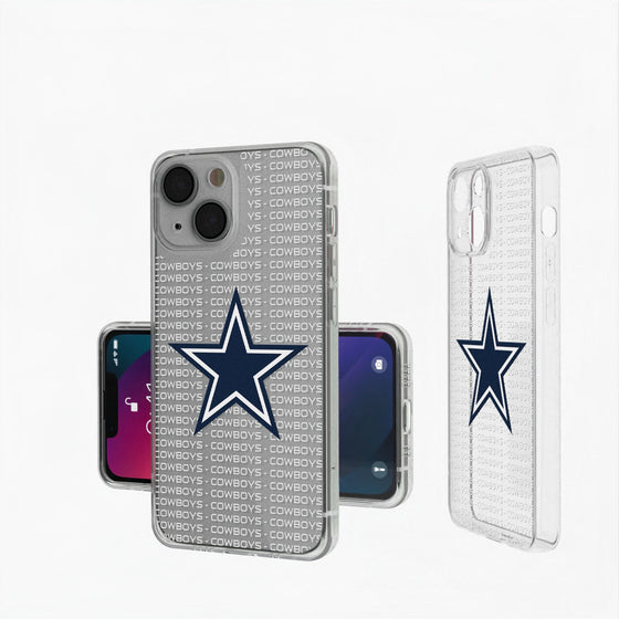 Dallas Cowboys Blackletter Clear Case - 757 Sports Collectibles