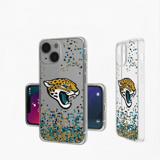 Jacksonville Jaguars Confetti Clear Case - 757 Sports Collectibles