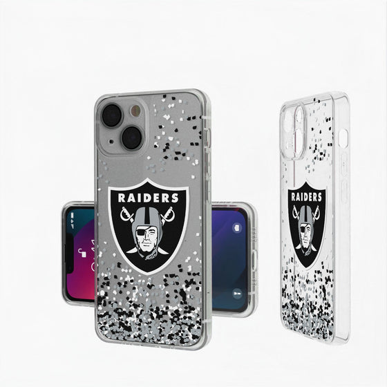 Las Vegas Raiders Confetti Clear Case - 757 Sports Collectibles