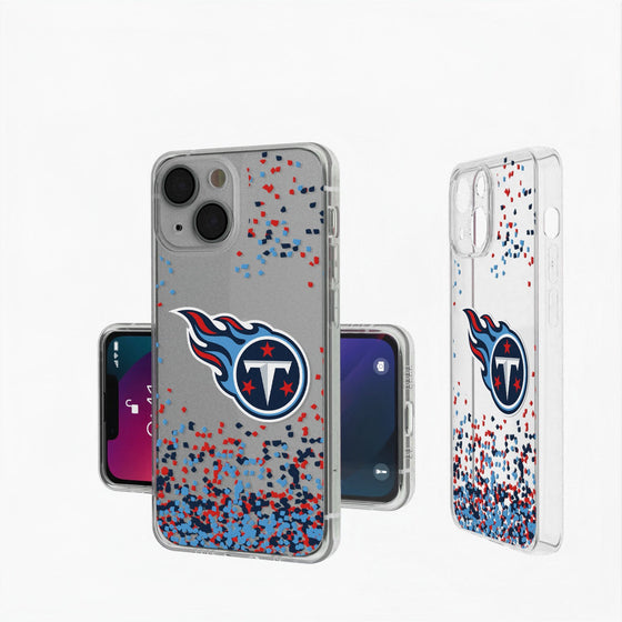 Tennessee Titans Confetti Clear Case - 757 Sports Collectibles