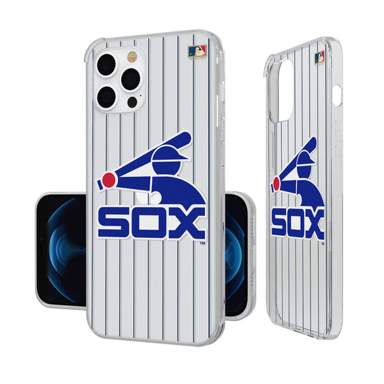 Chicago White Sox 1976-1981 - Cooperstown Collection Pinstripe Clear Case - 757 Sports Collectibles