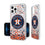 Houston Astros Confetti Clear Case - 757 Sports Collectibles