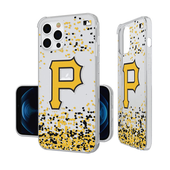 Pittsburgh Pirates Confetti Clear Case - 757 Sports Collectibles