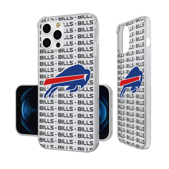 Buffalo Bills Blackletter Clear Case - 757 Sports Collectibles