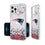 New England Patriots Confetti Clear Case - 757 Sports Collectibles