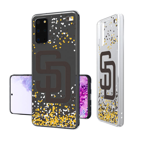 San Diego Padres Confetti Clear Case - 757 Sports Collectibles