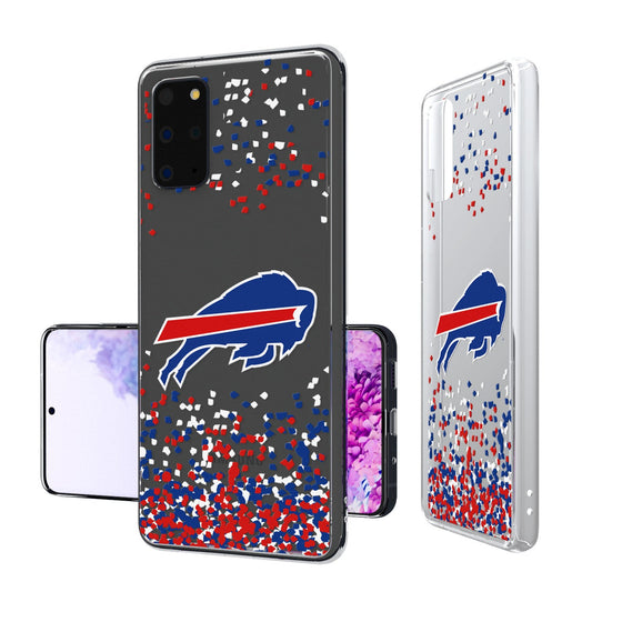 Buffalo Bills Confetti Clear Case - 757 Sports Collectibles