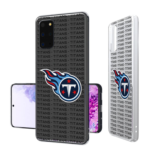 Tennessee Titans Blackletter Clear Case - 757 Sports Collectibles