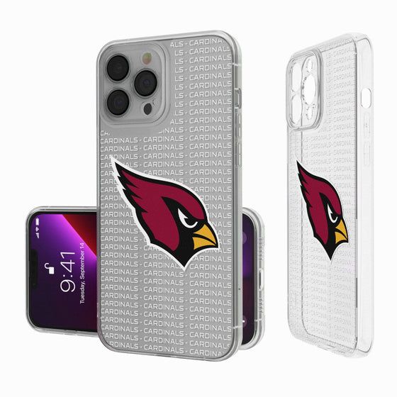 Arizona Cardinals Blackletter Clear Case - 757 Sports Collectibles