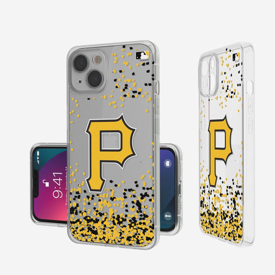 Pittsburgh Pirates Confetti Clear Case - 757 Sports Collectibles