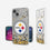 Pittsburgh Steelers Confetti Clear Case - 757 Sports Collectibles