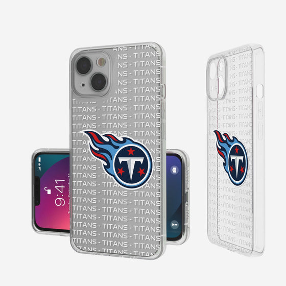 Tennessee Titans Blackletter Clear Case - 757 Sports Collectibles