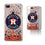 Houston Astros Confetti Clear Case - 757 Sports Collectibles