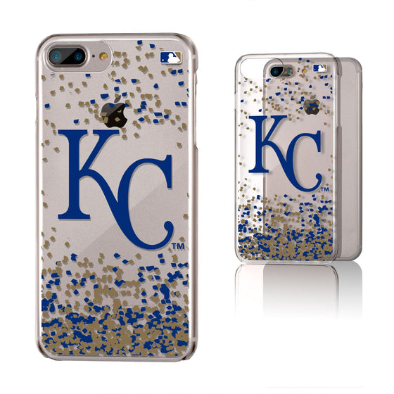 Kansas City Royals Confetti Clear Case - 757 Sports Collectibles