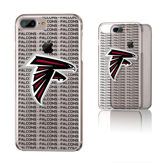 Atlanta Falcons Blackletter Clear Case - 757 Sports Collectibles