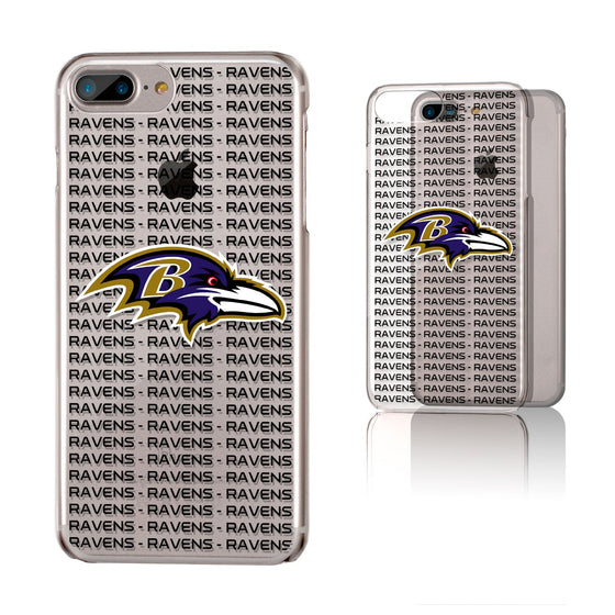 Baltimore Ravens Blackletter Clear Case - 757 Sports Collectibles