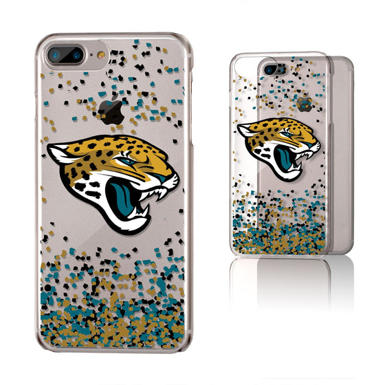 Jacksonville Jaguars Confetti Clear Case - 757 Sports Collectibles