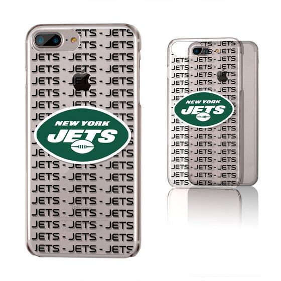 New York Jets Blackletter Clear Case - 757 Sports Collectibles