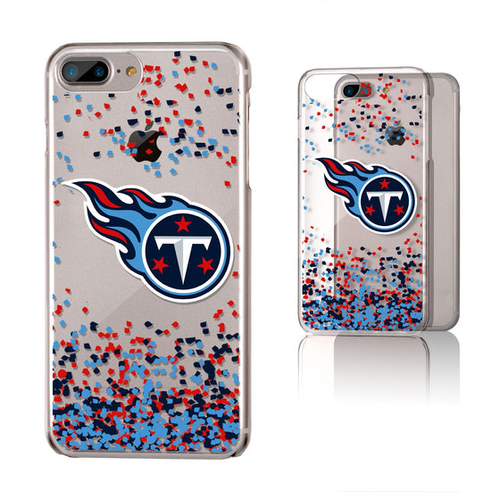 Tennessee Titans Confetti Clear Case - 757 Sports Collectibles