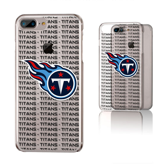 Tennessee Titans Blackletter Clear Case - 757 Sports Collectibles