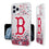 Boston Red Sox Confetti Clear Case - 757 Sports Collectibles