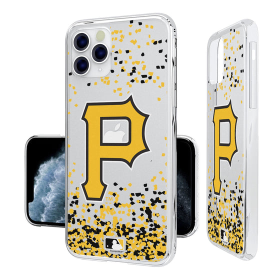 Pittsburgh Pirates Confetti Clear Case - 757 Sports Collectibles