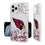 Arizona Cardinals Confetti Clear Case - 757 Sports Collectibles