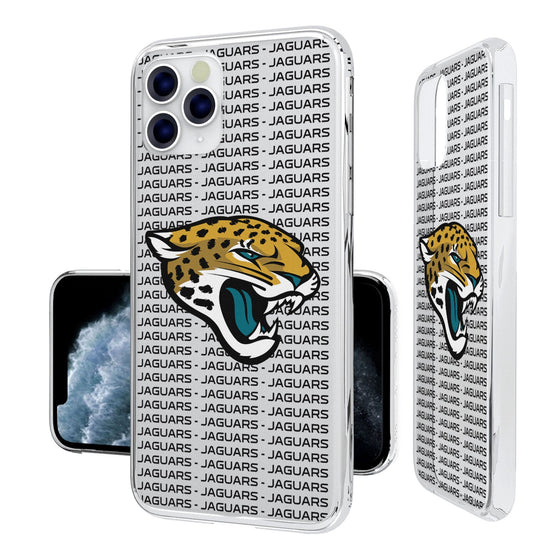 Jacksonville Jaguars Blackletter Clear Case - 757 Sports Collectibles