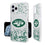 New York Jets Confetti Clear Case - 757 Sports Collectibles