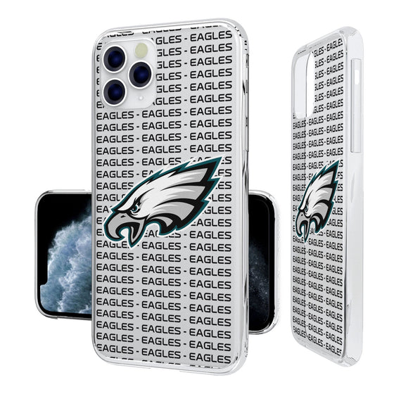 Philadelphia Eagles Blackletter Clear Case - 757 Sports Collectibles