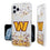 Washington Commanders Confetti Clear Case - 757 Sports Collectibles