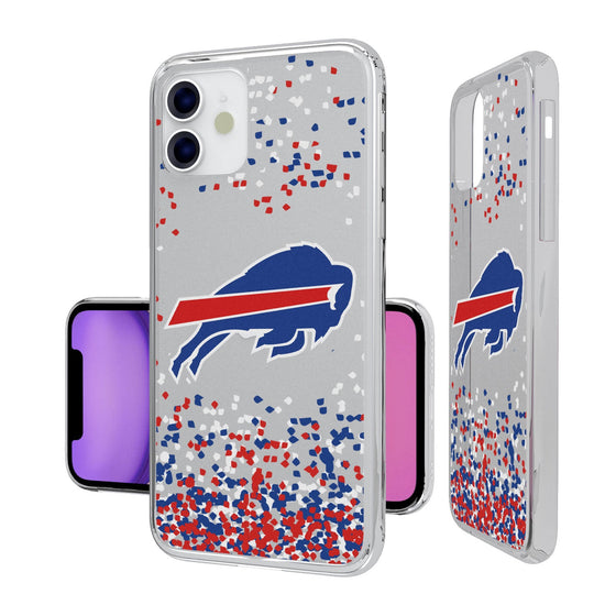 Buffalo Bills Confetti Clear Case - 757 Sports Collectibles