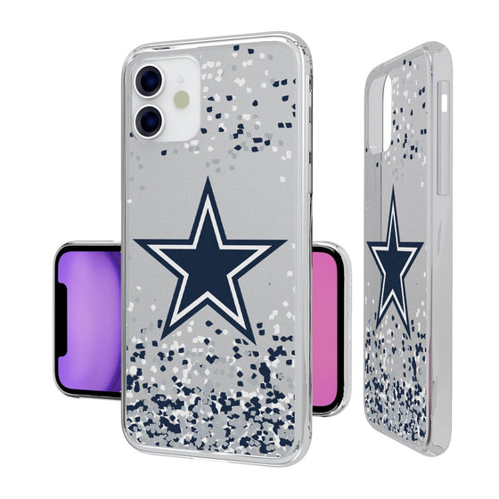 Dallas Cowboys Confetti Clear Case - 757 Sports Collectibles