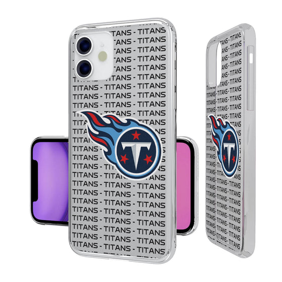 Tennessee Titans Blackletter Clear Case - 757 Sports Collectibles