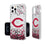 Cincinnati Reds Confetti Clear Case - 757 Sports Collectibles